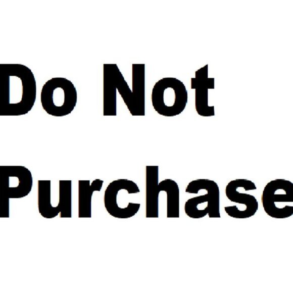 Do Not Purchase - Picture 1 of 16